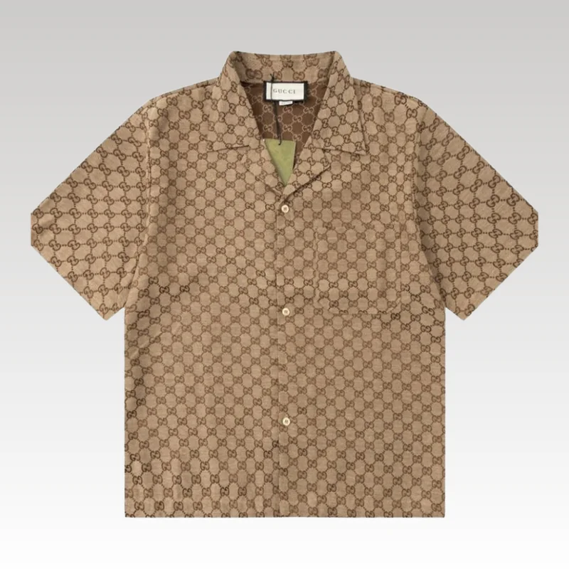Home Basic 647 Button Shirt Gucci GC169 - Drip Slum
