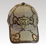 Cap Gucci GG Monogram Beige Baseball GC123 - Drip Slum
