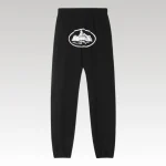Corteiz Alcatraz Joggers Black - Drip Slum