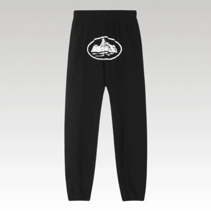 Corteiz Alcatraz Joggers Black - Drip Slum