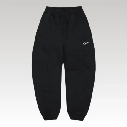 Corteiz HMP Joggers Black - Drip Slum