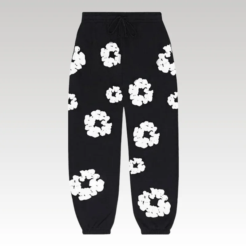Denim Tears The Cotton Wreath Black - Drip Slum