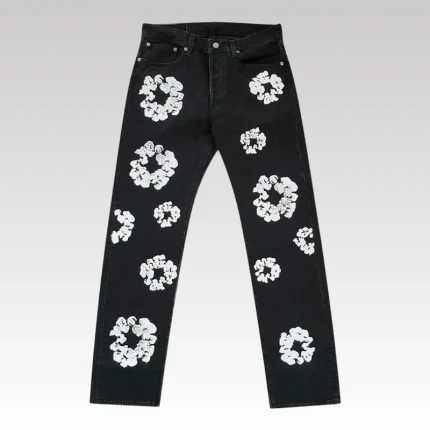 Denim Tears x Levi's Cotton Wreath Jeans Black - Drip Slum