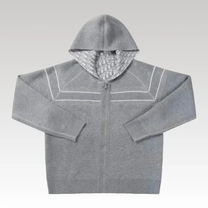 Hoodie Christian Dior Monogram Knit Jacket DO067 - Drip Slum