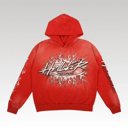 Hoodie Hellstar Records Hoodie Red - Drip Slum