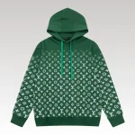 Hoodie Louis Vuitton LV Green Monogram Gradient - Drip Slum