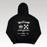 Hoodie Off-White Arrows Graphic Black OFF018 - Drip Slum