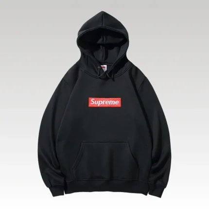 Hoodie Supreme Box Logo Black SP009 - Drip Slum