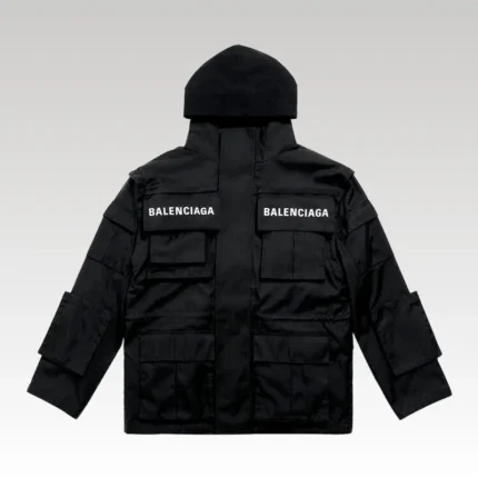 Jacket Balenciaga Oversized Parka In Technical - Drip Slum