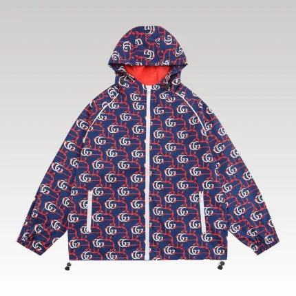 Jacket Gucci GG Logo Windbreaker GC089 - Drip Slum