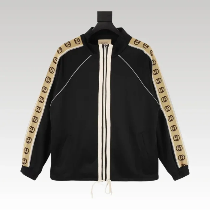 Jacket Gucci Monogram Stripe Track GC099 - Drip Slum