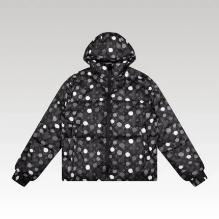 Jacket Louis Vuitton Polka Dot Puffer LV022 - Drip Slum