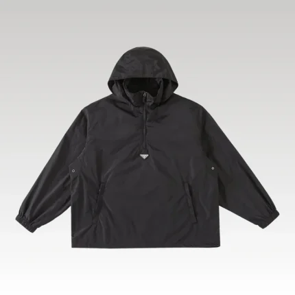 Jacket Prada Triangle Logo Black PD024 - Drip Slum