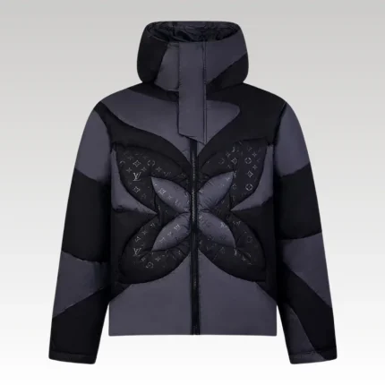 Jacket Puffer Louis Vuitton with Monogram Design LV069 - Drip Slum