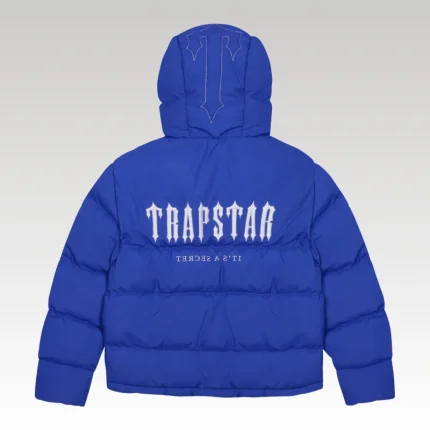 Jacket Puffer Trapstar Decoded 2.0 Dazzling Blue - Drip Slum