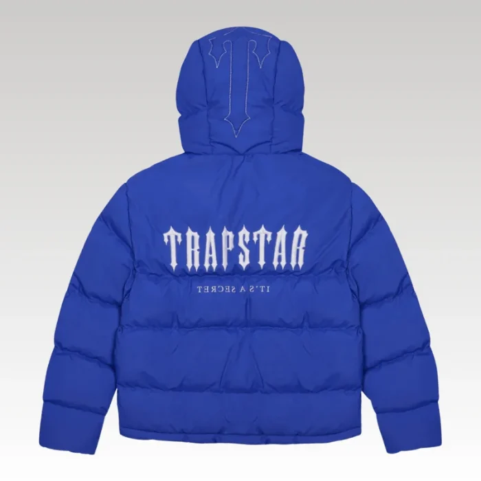 Jacket Puffer Trapstar Decoded 2.0 Dazzling Blue - Drip Slum
