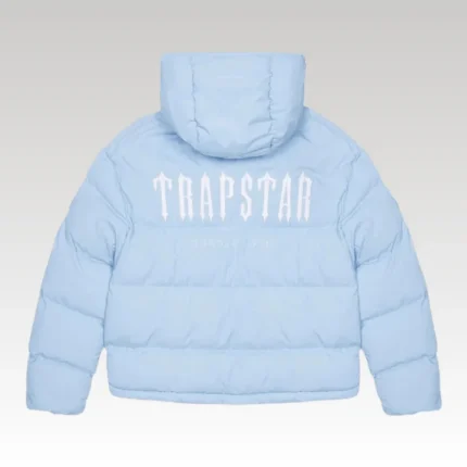 Jacket Puffer Trapstar Decoded 2.0 Ice Blue - Drip Slum