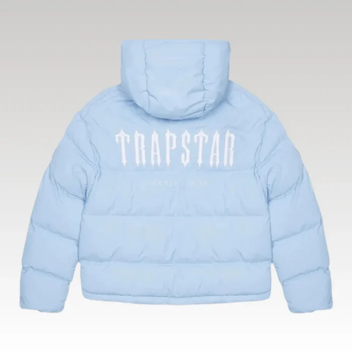 Jacket Puffer Trapstar Decoded 2.0 Ice Blue - Drip Slum