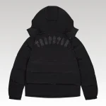 Jacket Puffer Trapstar Irongate Hooded Black - Drip Slum