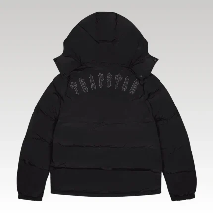 Jacket Puffer Trapstar Irongate Hooded Black - Drip Slum