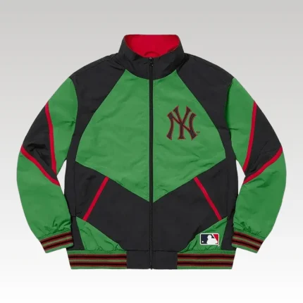 Jacket Supreme x New York Yankees Green - Drip Slum