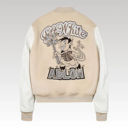 Jacket Varsity Off-White x AC Milan - Drip Slum