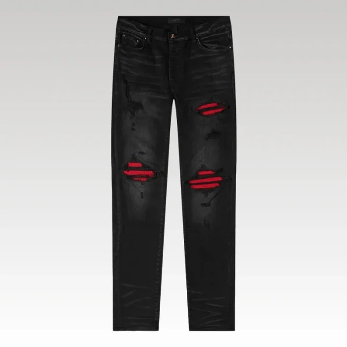Jeans Amiri Ultra Suede MX1 'Aged Black' - Drip Slum