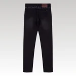 Jeans Balenciaga Logo Waistband Black BL030 - Drip Slum