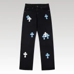 Jeans Chrome Hearts Chengdu Cross Patch CH024 - Drip Slum