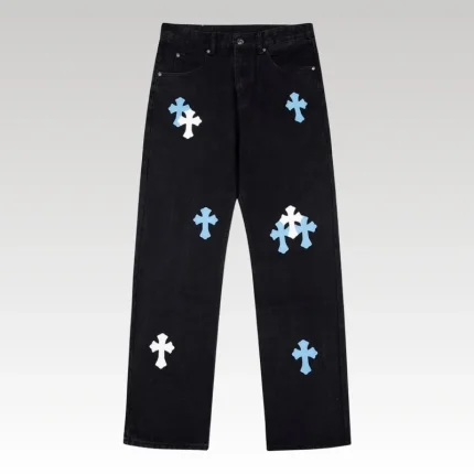 Jeans Chrome Hearts Chengdu Cross Patch CH024 - Drip Slum