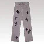 Jeans Chrome Hearts Cross Patch CH035 - Drip Slum