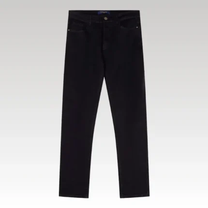 Jeans Louis Vuitton Black Monogram Pocket - Drip Slum