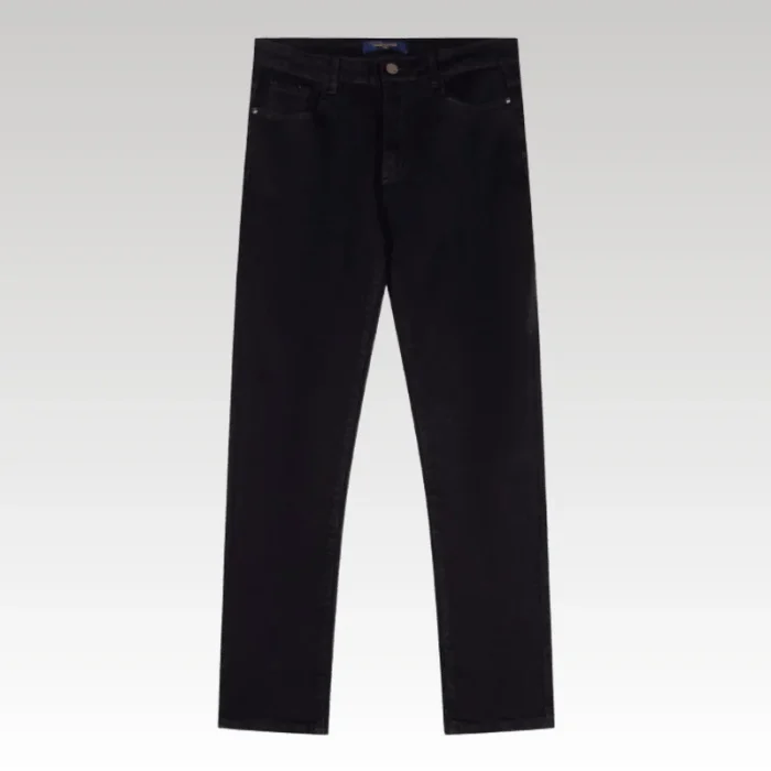 Jeans Louis Vuitton Black Monogram Pocket - Drip Slum