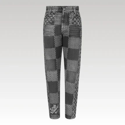 Jeans Louis Vuitton x Nigo Giant Damier Waves MNGM - Drip Slum