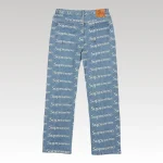 Jeans Supreme Logo Denim & Black Pack SP054 - Drip Slum