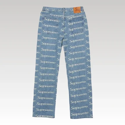 Jeans Supreme Logo Denim & Black Pack SP054 - Drip Slum