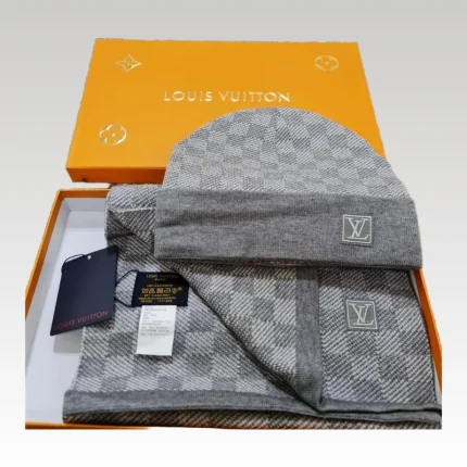 Louis Vuitton Beanie + Scarf LV122 - Drip Slum
