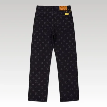 Louis Vuitton LV Monogram Denim Pants - Drip Slum