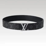 LV Initiales 40mm Belt Black - Drip Slum