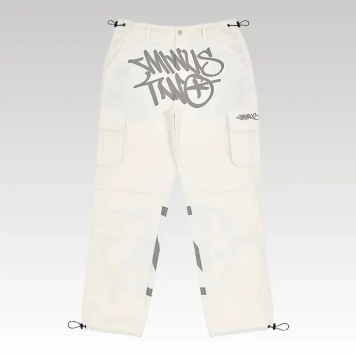 Minus Two Cargo White - Drip Slum