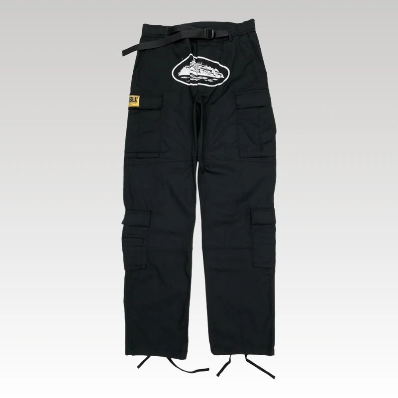 Home Basic 197 Pants Cargo CRTZ Guerrillaz Black Edition CZ006 - Drip Slum