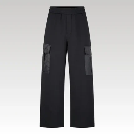 Pants Cargo Prada Black Nylon PD049 - Drip Slum