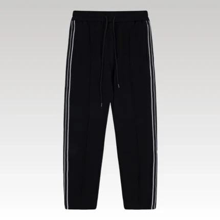 Pants Prada Black Striped Track Joggers PD037 - Drip Slum