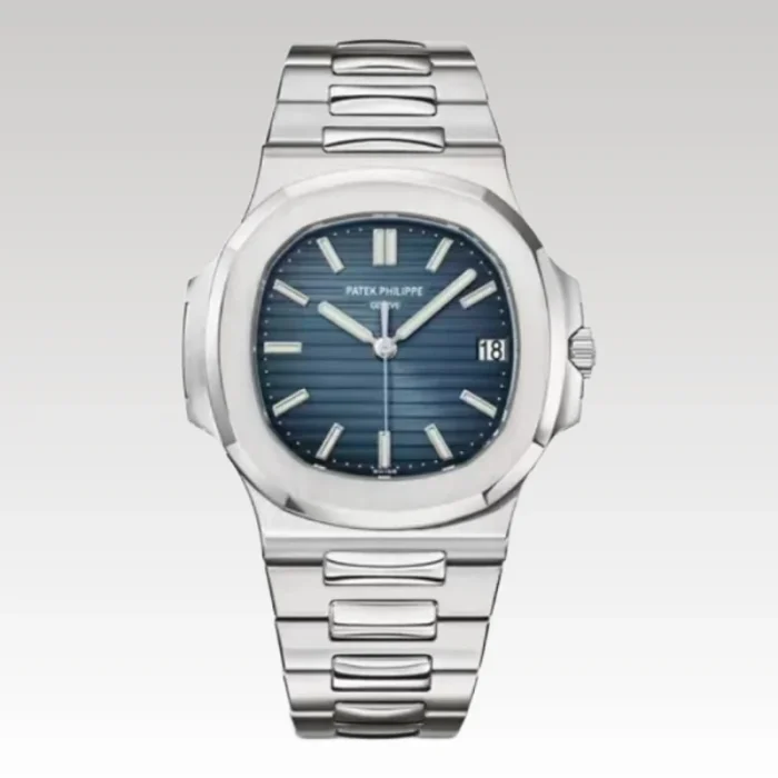 Patek Philippe Nautilus Steel Blue Dial PTP001 - Drip Slum