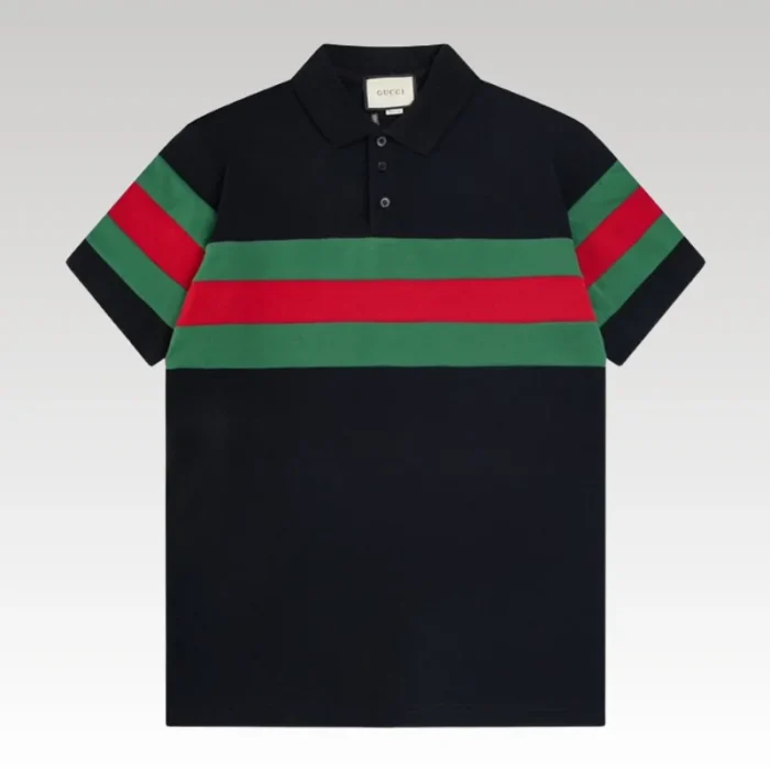 Polo Gucci 1921 Stripe Logo GC117 - Drip Slum