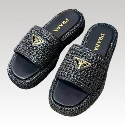 Prada Sandals Flatform In Crochet PD069 - Drip Slum
