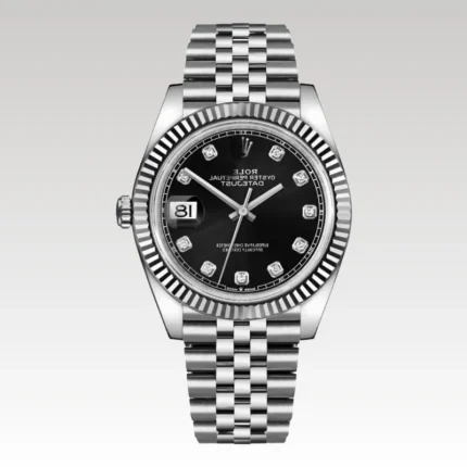 Rolex Date Just Champagne Diamond RLX017 - Drip Slum