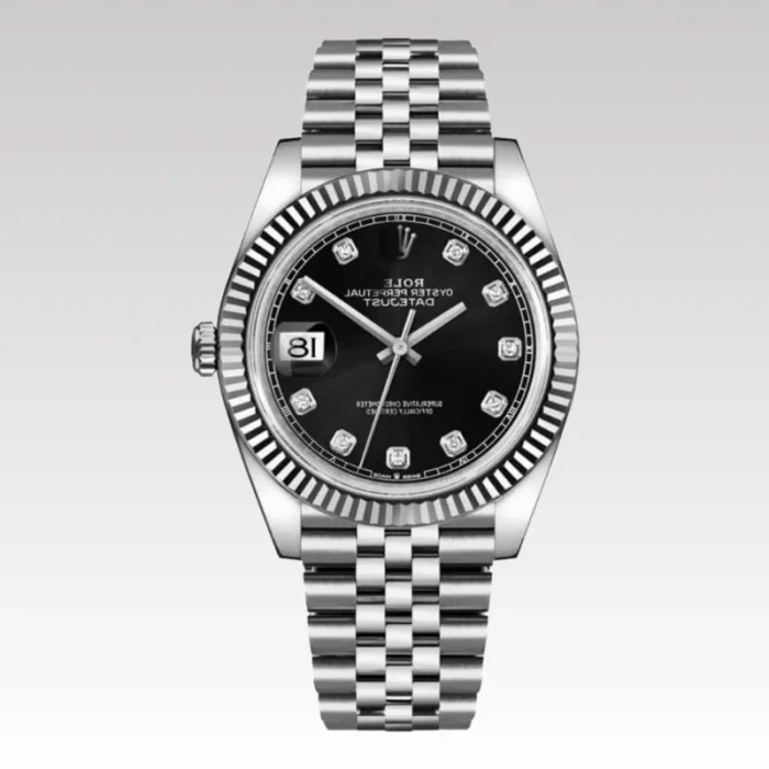Rolex Date Just Champagne Diamond RLX017 - Drip Slum