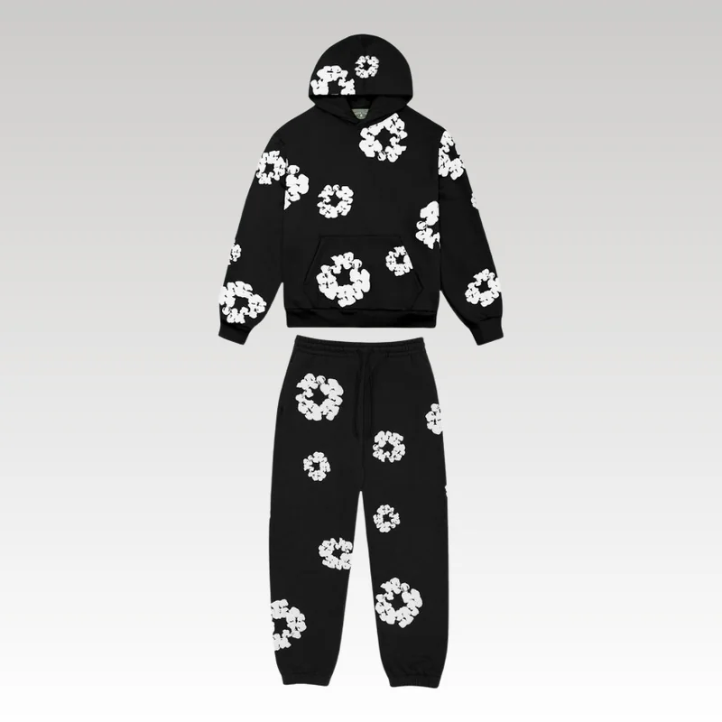 Home Basic 165 Set Denim Tears Black DT001 - Drip Slum
