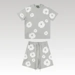 Set Denim Tears White Clouds Grey - Drip Slum